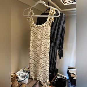 NWT Free People Bella smocked dress L